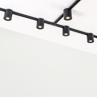 Skenspotlight Zylo 1-fas, svart