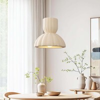 Wabi sabi-pendellampa Soru 40 cm - sandbeige