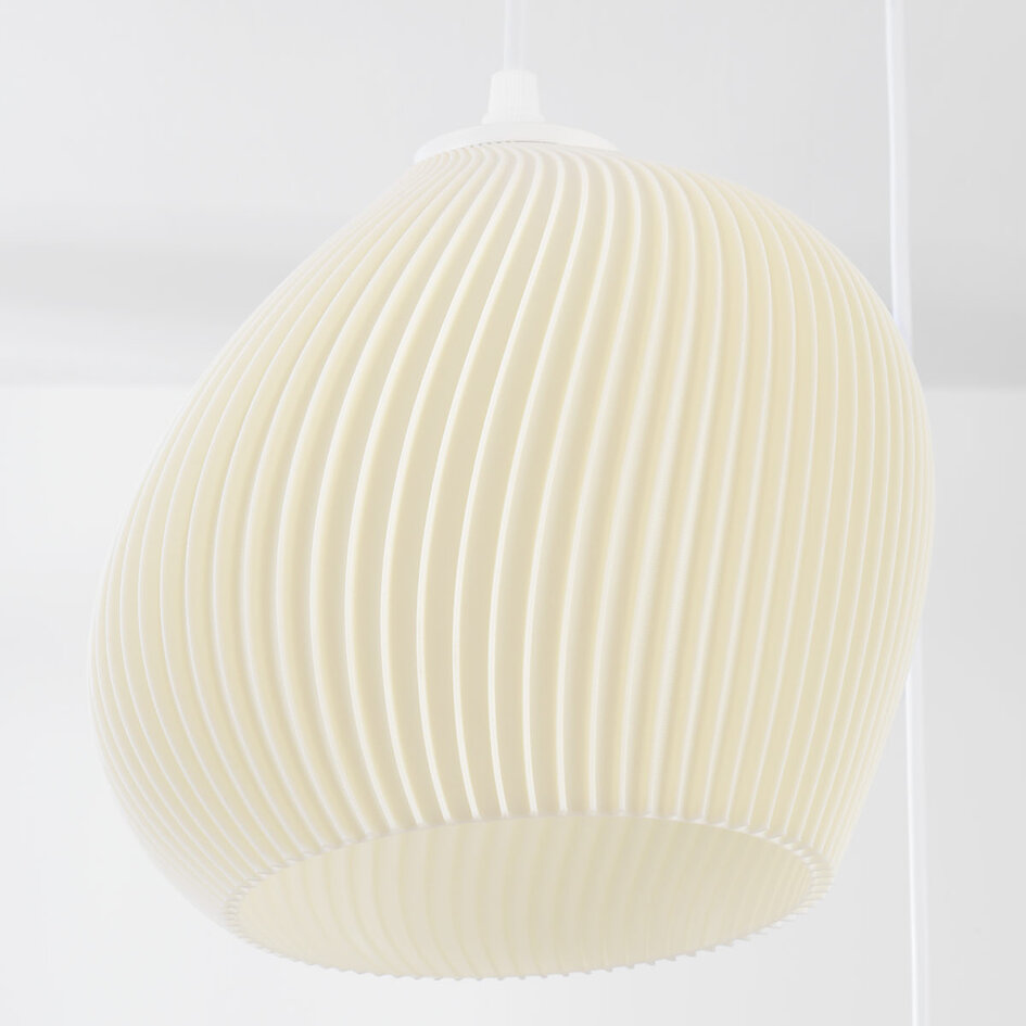Modern 3D-printad taklampa Dayin 3-ljus