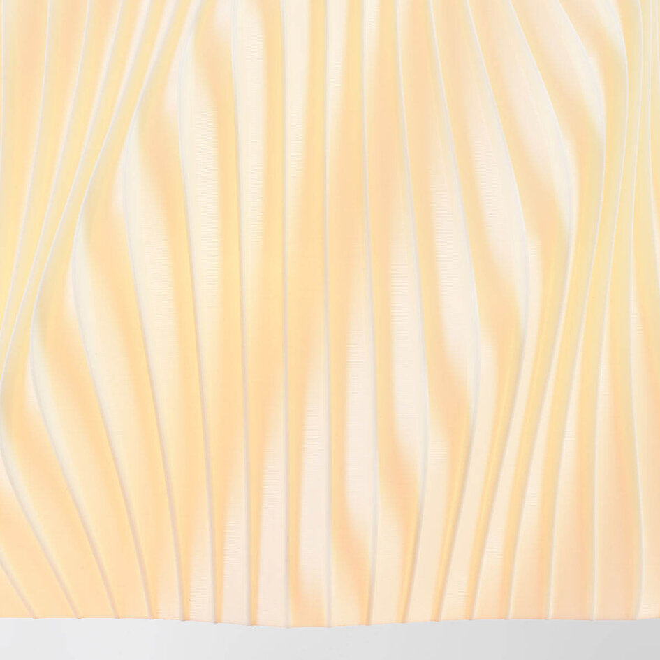 3D-printad pendellampa Tiba - vågig design
