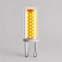 G9 LED-spotlight 3-stegs dimbar, klart glas 2,2 watt