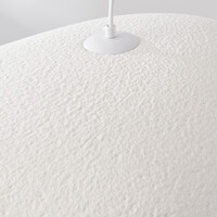 Pendellampa Ishi med en lampa i wabi sabi - vit steneffekt