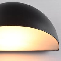 Utomhusvägglampa Azzo med två lampor - svart