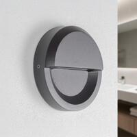 Badrumslampa Milano i antracit, IP65