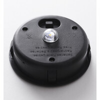 Solcellsdriven bordslampa Suya i rotting - med integrerad LED