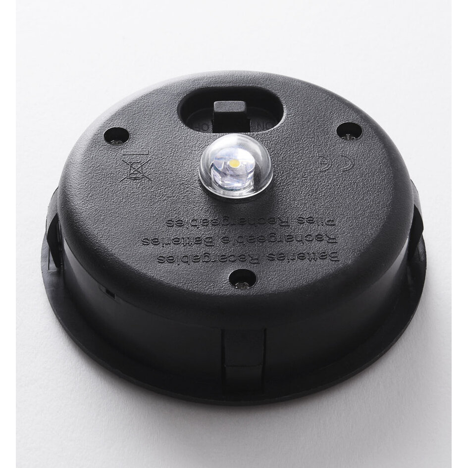 Solcellsdriven bordslampa Suya i rotting - med integrerad LED