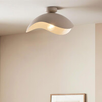 Wabi sabi-taklampa Casthano - sandtaupe