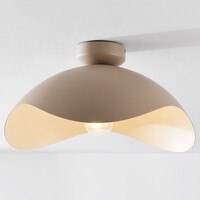 Wabi sabi-taklampa Casthano - sandtaupe