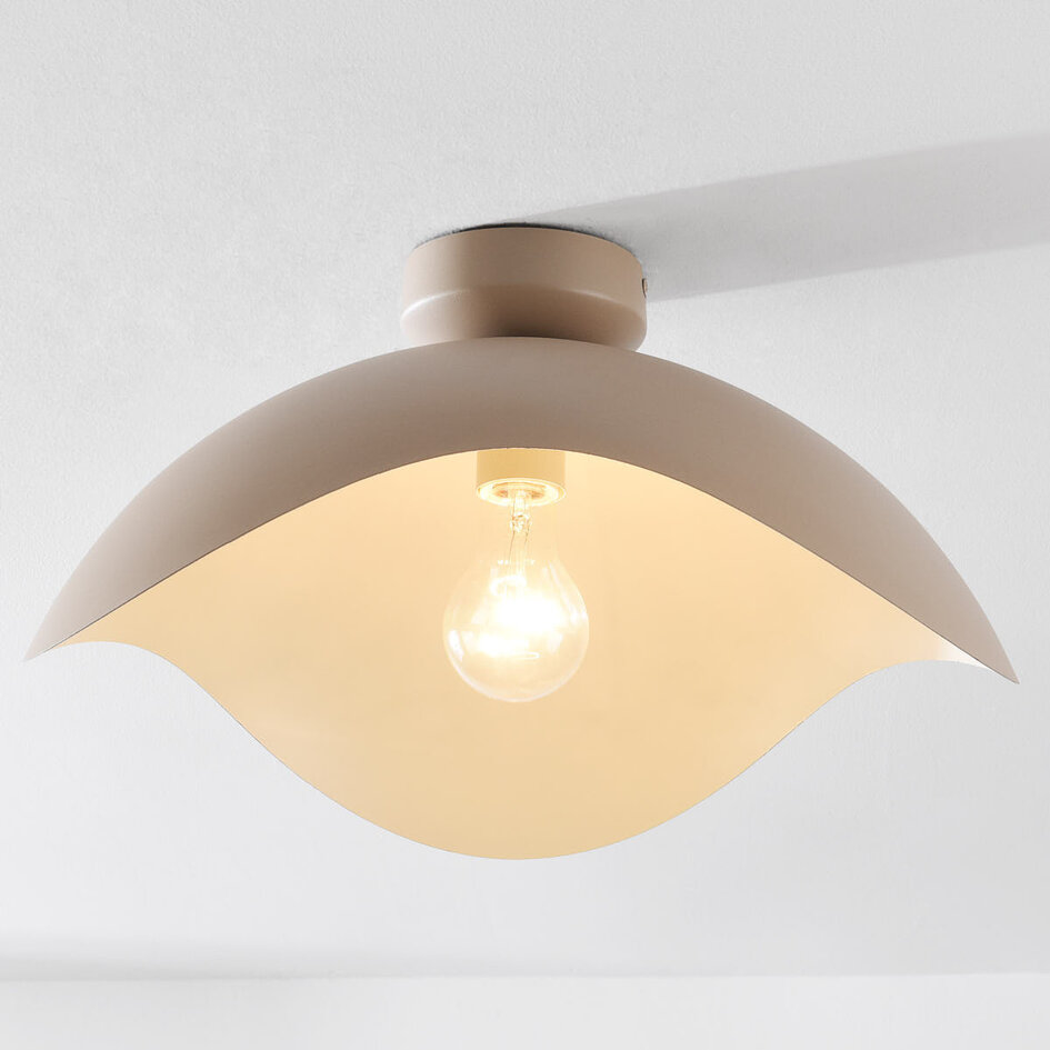 Wabi sabi-taklampa Casthano - sandtaupe