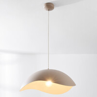 Wabi sabi-pendellampa Zongse - sandtaupe