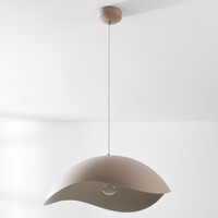 Wabi sabi-pendellampa Zongse - sandtaupe