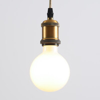 E27 LED-lampa XL 3-stegs dimbar, mjölkvit 7 watt