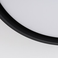 Taklampa Ricardo i svart med integrerad LED, 3-stegs dimbar