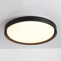 Taklampa Ricardo i svart med integrerad LED, 3-stegs dimbar