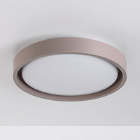 Taklampa Ricardo i taupe med integrerad LED, Ø31, 3-stegs dimbar