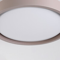Taklampa Ricardo i taupe med integrerad LED, Ø31, 3-stegs dimbar