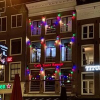 Komplett lampslinga-set med LED-lampor i 4 färger
