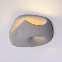 Wabi Sabi vägglampa Vena i cementlook