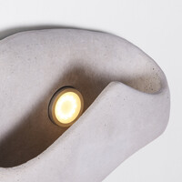 Wabi Sabi vägglampa Vena i cementlook