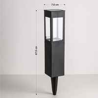Design trädgårdsspotlight Suntra - solar
