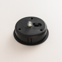Designad solcellsdriven bordslampa Rayor - beige med integrerad LED
