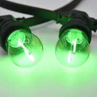 Komplett lampslinga-set med filament-LED-lampor i 4 färger