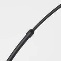 Båglampa Talto i mattsvart med integrerad LED och touchdimmer