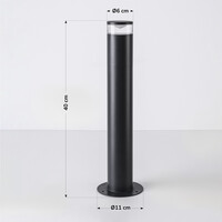 Modern stående utomhuslampa Venku - antracit
