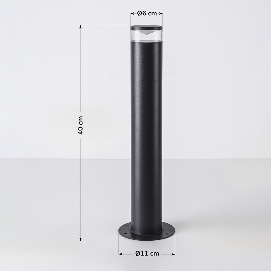 Modern stående utomhuslampa Venku - antracit