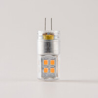 G4 LED-lampa dimbar, klar 2 watt (2700K)