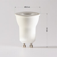 GU10 PAR11-spotlight LED dimbar 3,2 watt (2700K)