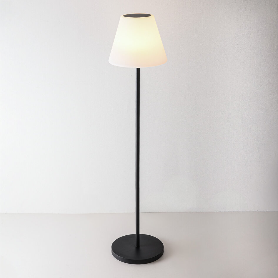 Solcellsdriven stående utomhuslampa Verdi - 113 cm
