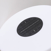Solcellsdriven stående utomhuslampa Vitae - 147 cm
