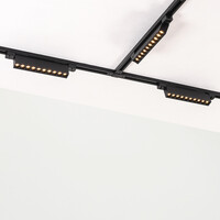 10W skenspot 1-fas Nexu med integrerade LED i 3000K eller 4000K - svart