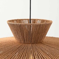 Pendellampa Ikera Ø60 cm - naturell flätad
