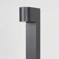 Modern stående utomhuslampa Thanos - 50 cm antracit