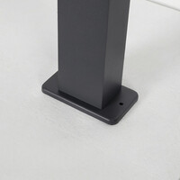 Modern stående utomhuslampa Thanos - 50 cm antracit