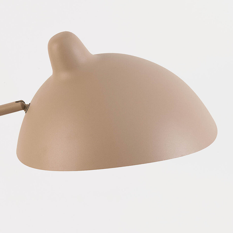 Bordslampa Virello med ställbar skärm - sandbeige