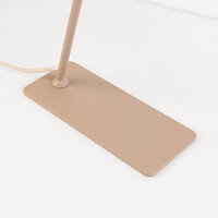Bordslampa Virello med ställbar skärm - sandbeige