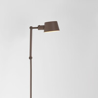 Golvlampa Mella ställbar med dubbelriktat ljus - taupe