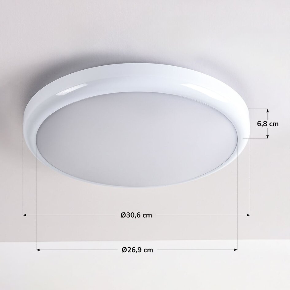 Taklampa inkl. nödenhet med CCT-switch 3000K/4000K/6500K