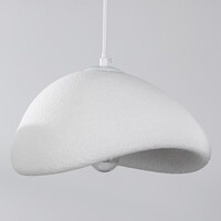 3-ljus Wabi Sabi taklampa Shibui med vit steneffekt - 3 x 30 cm