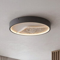 Taklampa Ceres 3-stegs dimbar LED i svart och beige