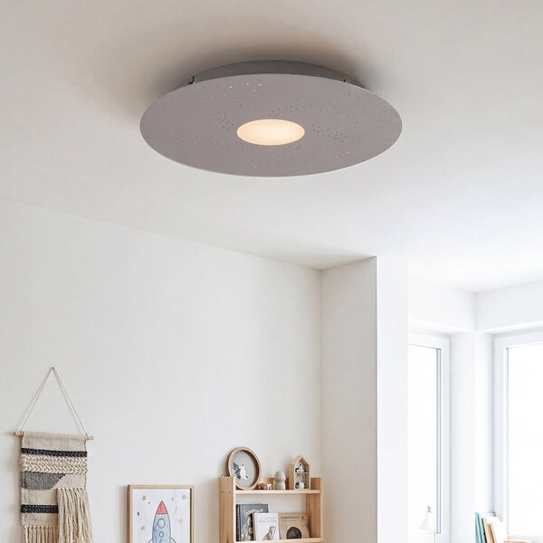 Taklampa Lyra 3-stegs dimbar LED - grå
