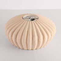 Wabi sabi-taklampa Kagei - sandbeige med steneffekt