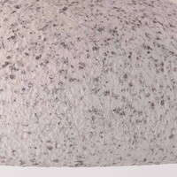Wabi sabi-taklampa Zenro - vit terrazzo med roséguldsdetalj