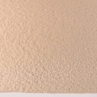 Wabi sabi-taklampa Zenro - sandbeige med roséguldsdetalj