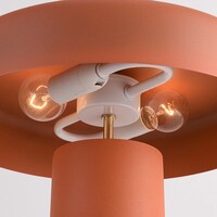 Bordslampa Eleonora 2-ljus - terrakotta