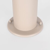 Stående utomhuslampa Penn med klart glas i beige