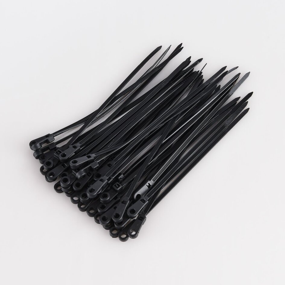 Svart buntbandssats för ljusslingor och ljuskablar